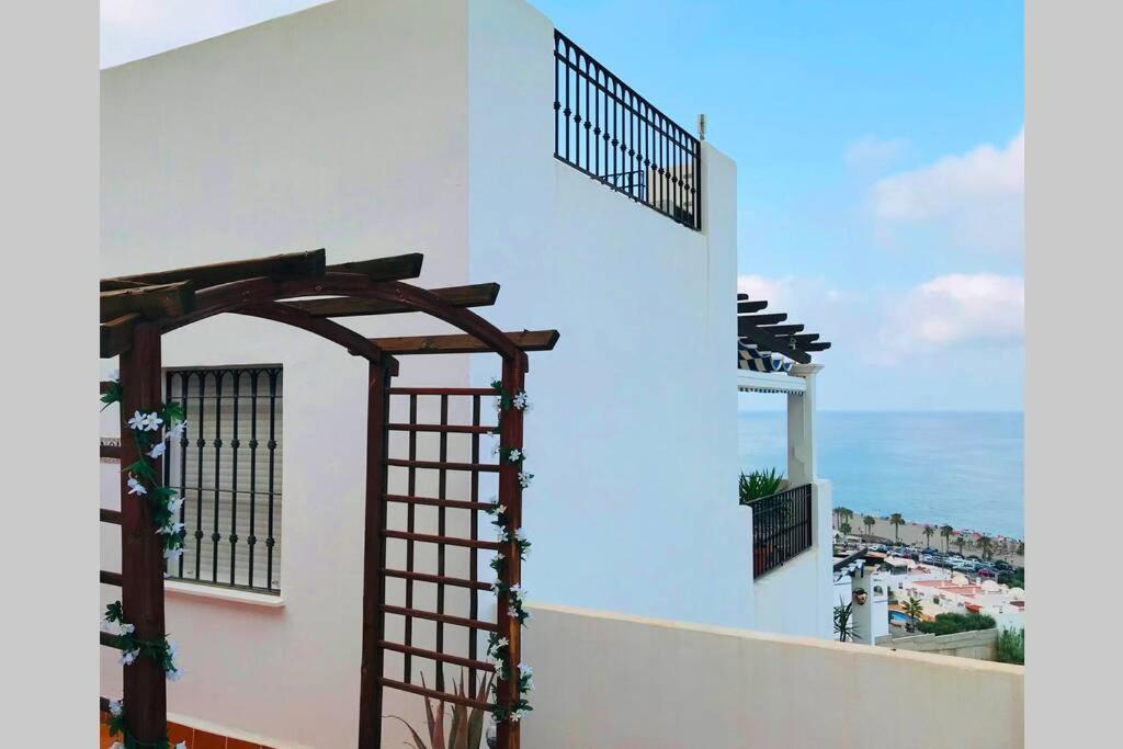 Penthouse With Large Terrace And Roof Solarium, With Amazing Sea Views Appartement Mojácar Buitenkant foto